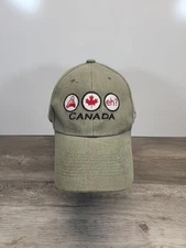 Canada Red Hat Canada Red Hat Adjustable Adult Size Hat Red Cap