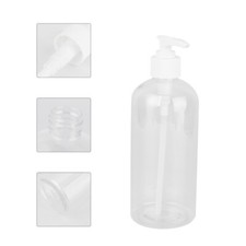 4 PCS Pump Liquid Dispenser Shampoo Container Bottles