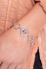    Paparazzi  Marble Myriad - Yellow Bracelet New Release 2023