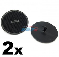 2x Floor Mat Clips for BMW and Mini Cars- Hook & Loop Carpet Fixings 07149166609