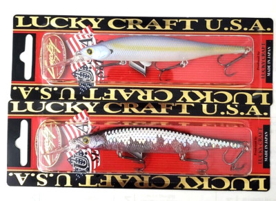LUCKY CRAFT LIGHTING POINTER 110DD  (LOT OF 2)