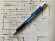 Vintage Mechanical Pencil STAEDTLER MARSMICRO 0.90 mm : Germany : NOS