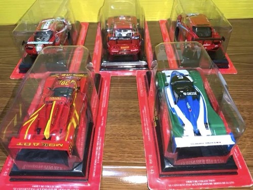 Hachette 1/43 Ferrari Collection 5 Types Set - Picture 3 of 4