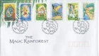 2002 FDC Australia. Magic Rainforest. P&S. PictPMK "BUNYIP"