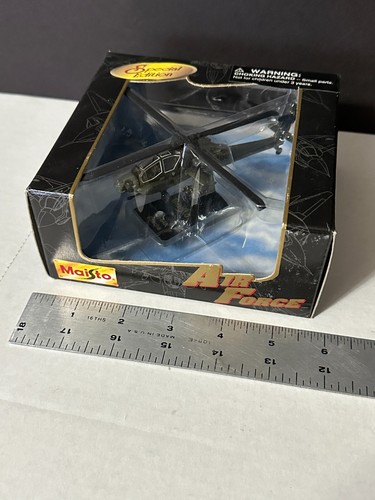 1997 Maisto Air Force Special Edition AH-64A Apache Attack Helicopter NIB Army - Picture 8 of 8