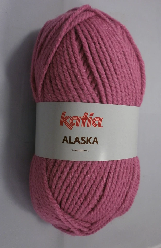 ABVERKAUF - 100 gr. Alaska - Katia - dicke Wolle; 17 Farben