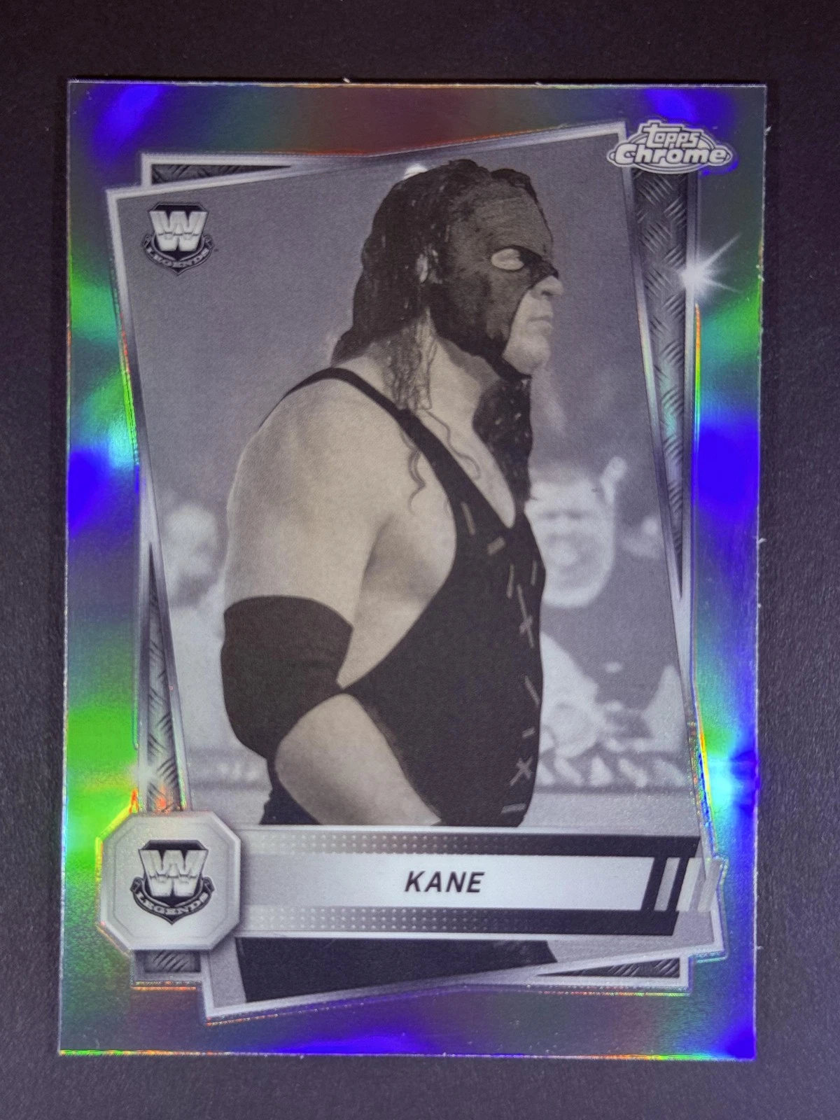 2025 Topps Chrome WWE #4 Kane Sepia Refractor WWE