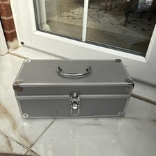 small Metal Storage-makeup box/ Metal Tool Box multi use -L37 x H16 x D15cm
