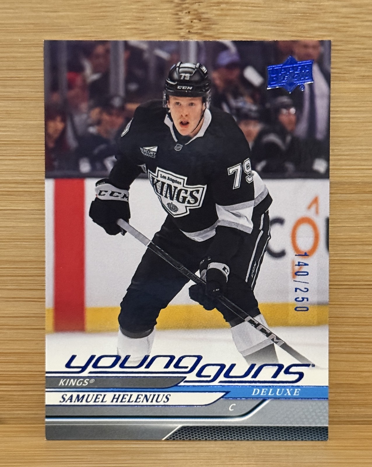 2024-25 Upper Deck Extended Series - Young Guns Samuel Helenius #719 Deluxe /250
