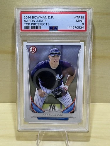 Aaron Judge Topps 2014 Bowman Draft Top Prospects Rookie #TP-39 PSA 9 Yankees