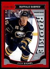 2015-16 O-Pee-Chee Red Update Rookie Jack Eichel Rookie Vegas Golden Knights