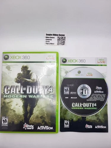 Call of Duty 4: Modern Warfare (Microsoft Xbox 360) - Complete - CIB - Tested