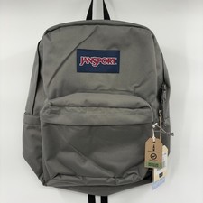 JanSport Superbreak Backpack Durable Lightweight Premium Graphite Grey