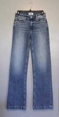 Paige Premium Denim Wide Leg Leenah Jeans Size 25 x 34