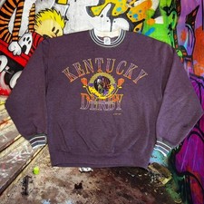 Vintage 1995 Kentucky Derby Crewneck   Jerzees Tag Made in USA, Size L 