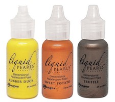 Ranger, Liquid Pearls, Dimensional Paint, 3, Yellow, Orange, Brown, New 2026