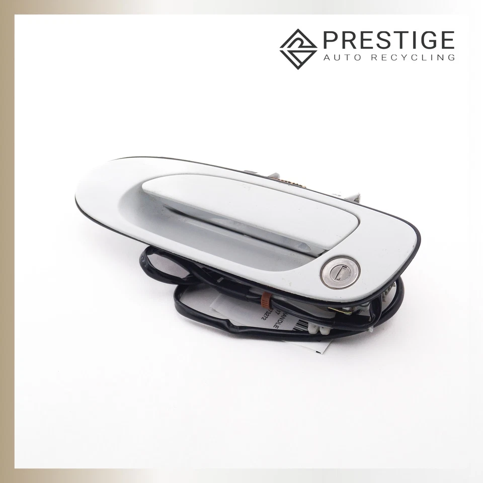 94-95 Honda ACCORD Sdn maçaneta externa dianteira esquerda 72140-SV4-981ZB branca fabricante de equipamento original - Imagem 2 de 4