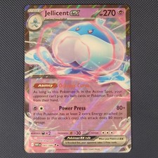 Jellicent ex 45/86 - White Flare - Double Rare Holo Pokemon Card - NM