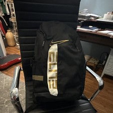 Nike Elite Large Backpack 32L Black/Gold/Whit...