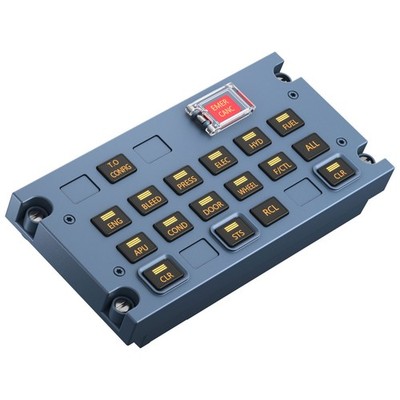 WINWING ECAM Flight Simulation Panel w/ EMER CANC Push Button for X-Plane MSFS