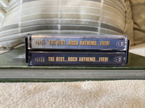 The Best... Rock Anthems... Ever! - 1998 Double Cassette Tape - Compilation RARE - Picture 3 of 5