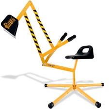 Sand Digger Kids Excavator Ride on Toy, Beach Toys Outdoor Sandbox Toy Digger...
