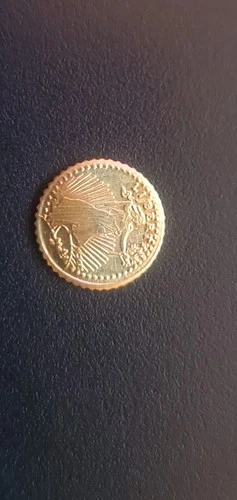 RARE World First Miniature $10 Gold Piece Solid oro  Gold 1933 Indian Head Eagle