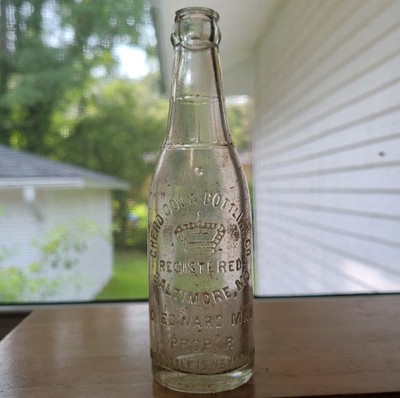 Antique Chero Cola Baltimore Maryland C Edward May MD 6.5oz Soda Bottle