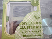 SZY DIY Lashes Cluster Kit with False Eyelashes & Eyelash Glue