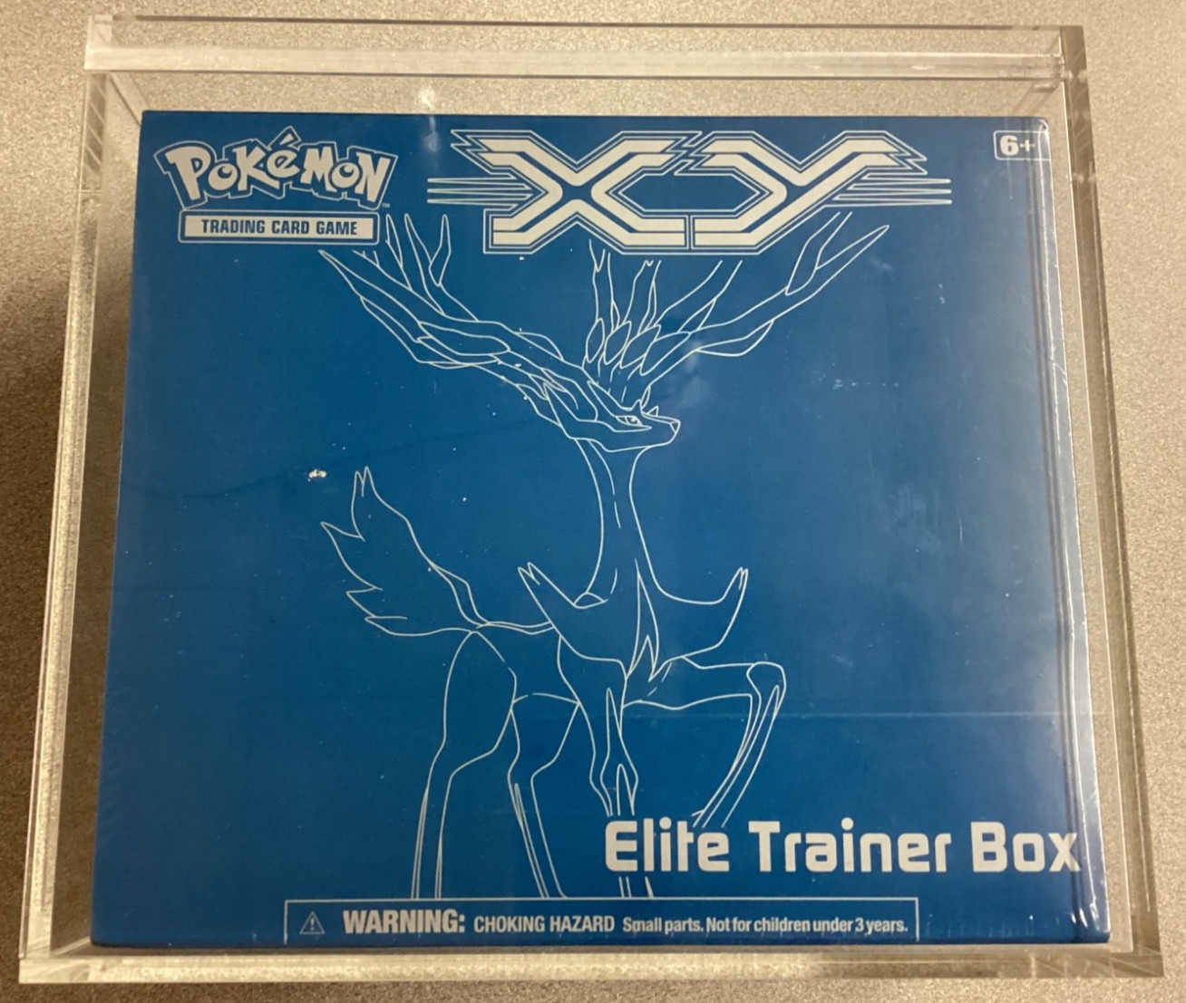 Pokémon XY Base Set Xerneas Elite Trainer Box SEALED W/ ACRYLIC