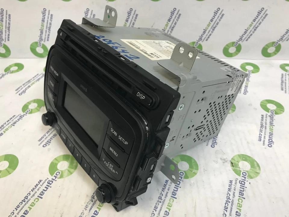 Receptor reproductor de CD radio satélite AM FM 2017-2018 reacondicionado Kia Forte5 OEM Foto 4 de 4