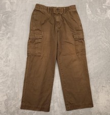 Eddie Bauer Cargo Pants Mens 34x30 Brown Canv...
