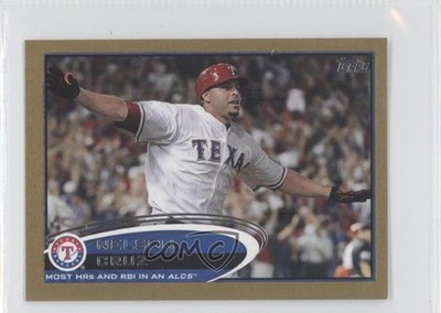 2012 Topps Mini Gold 39/61 Nelson Cruz #360 1c7