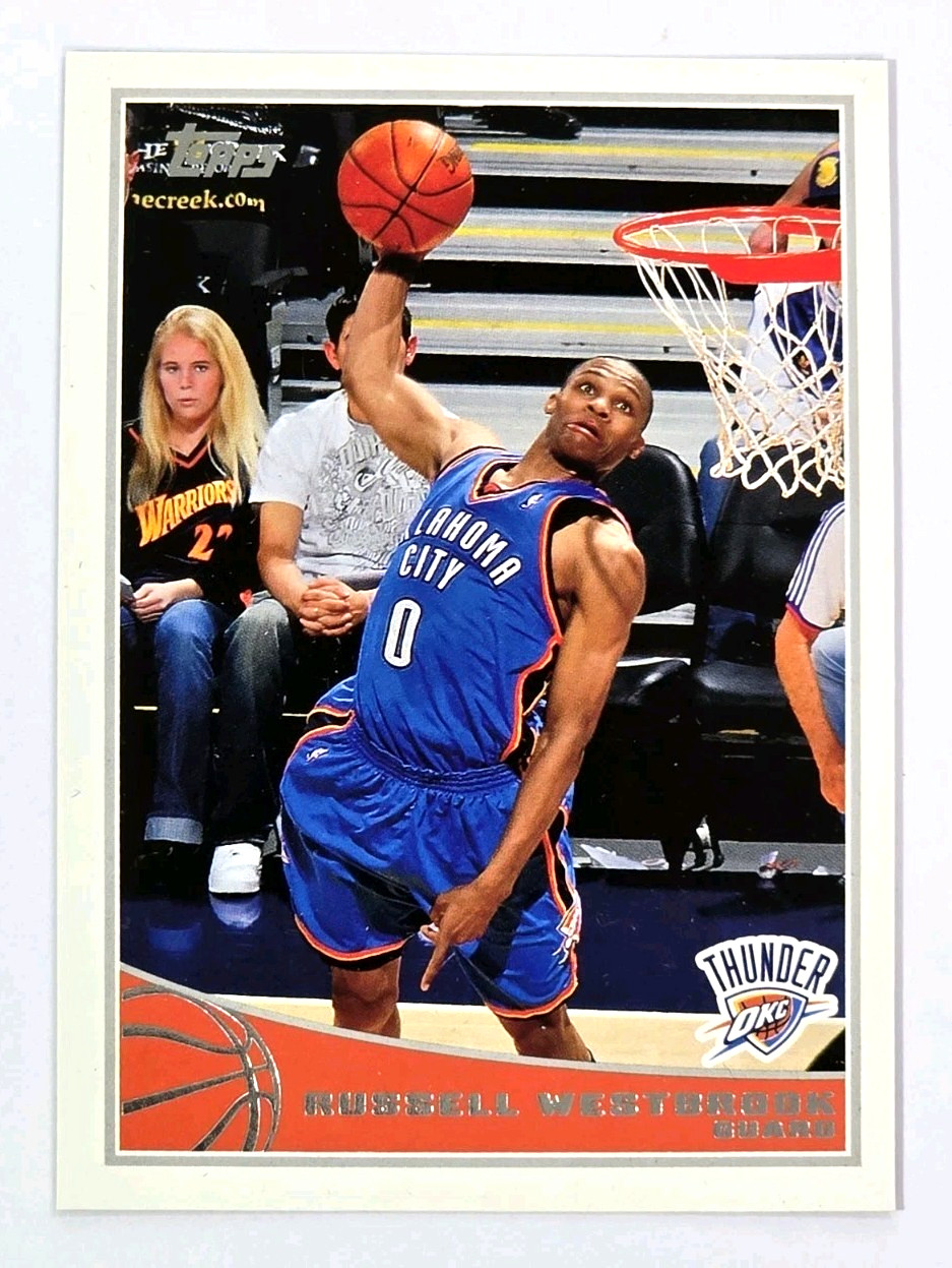 2009-10 Topps Russell Westbrook Oklahoma City Thunder #206