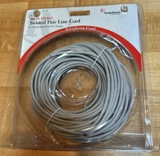 Telephone Line Cord, Modular - 1 RJ-14 Plug Attached / 40 Ft - RadioShack - 4