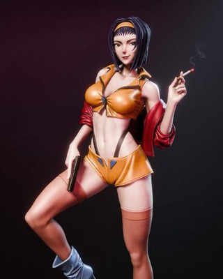1:12 Glamorous Space Rogue | 3D Printed Resin Garage Kit Figure | CA 3D Studios