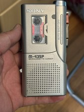 Sony Vintage M-435P Microcassette-Corder-FOR PARTS Or REPAIR