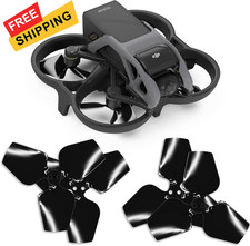 Master Airscrew 3-Blade Upgrade Propellers for DJI Avata - Black 3-blade