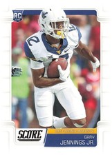 Gary Jennings Jr. 2019 Score #404 West Virginia Mountaineers