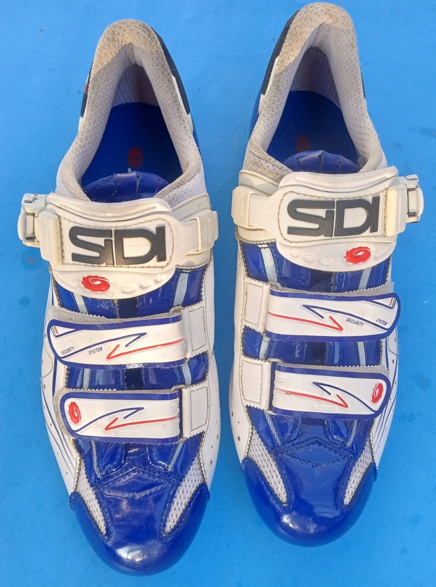 SiDi Genius 6.6 Carbon lite 44.5 EU/ US 10 Mens road shoe blue 3