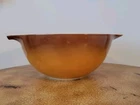 Vintage PYREX Brown Ombre Cinderella Mixing Bowl 442 1½ Qt. MCM Kitsch