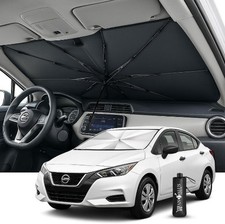Windshield Sun Shade for Cars, SUVs Trucks Foldable Umbrella Sun Visor for
