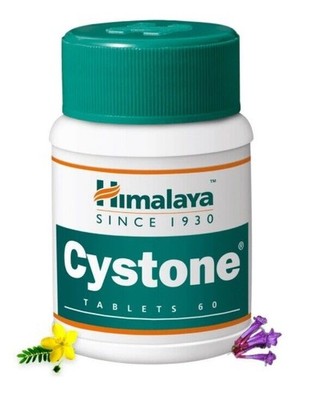1 x 60 Tab- Himalaya Herbal Cystone-Ayurvedic Naturally Relief From Kidney Stone
