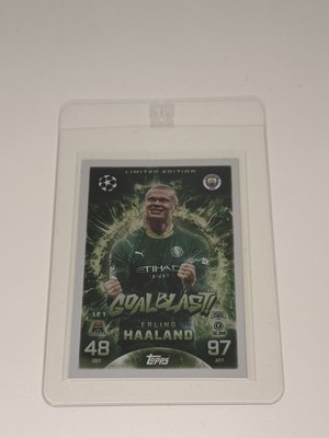 2025/2026 Topps Match Attax Extra Goal Blast Erling Haaland Manchester City