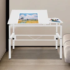 Drafting Table Art Desk Artist Drawing Desk Adjustable Craft Table Drawing Table
