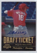 2011 Playoff Contenders Draft Tickets Signatures Mitch Walding #DT65 Auto 0ty6