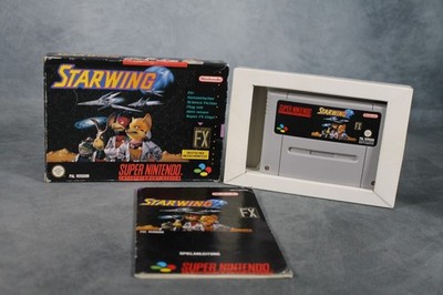 Star Wing / StarWing Nintendo SNES PAL !! Spielemodul + OVP + Anleitung