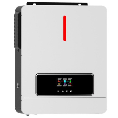 3600W 24V Solar Hybrid Inverter 110V Pure Sine Wave 120A MPPT Charge Controller