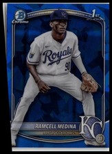 2025 Bowman Chrome Sapphire Edition #BCP-187 Ramcell Medina Prospects