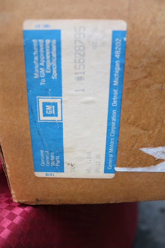 1989 1990 1991 年 89 90 91 吉米·苏伯班 NOS 通用铬格栅 15628795 — 第 2/4 张图片